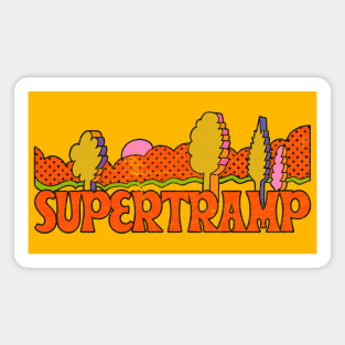 Supertramp / Original Retro Style Design Magnet